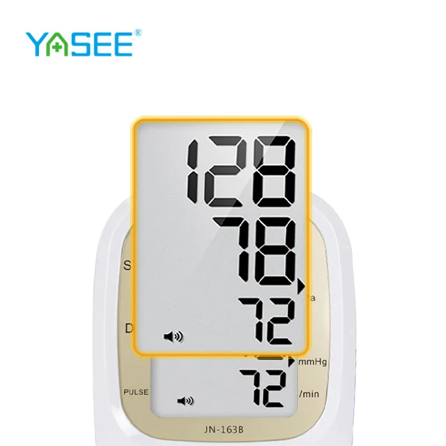 YASEE JN-163B High Quality Sphygmomanometer Upper Arm Tensiometers OEM BP Monitor Electronic Bp Machine Digital