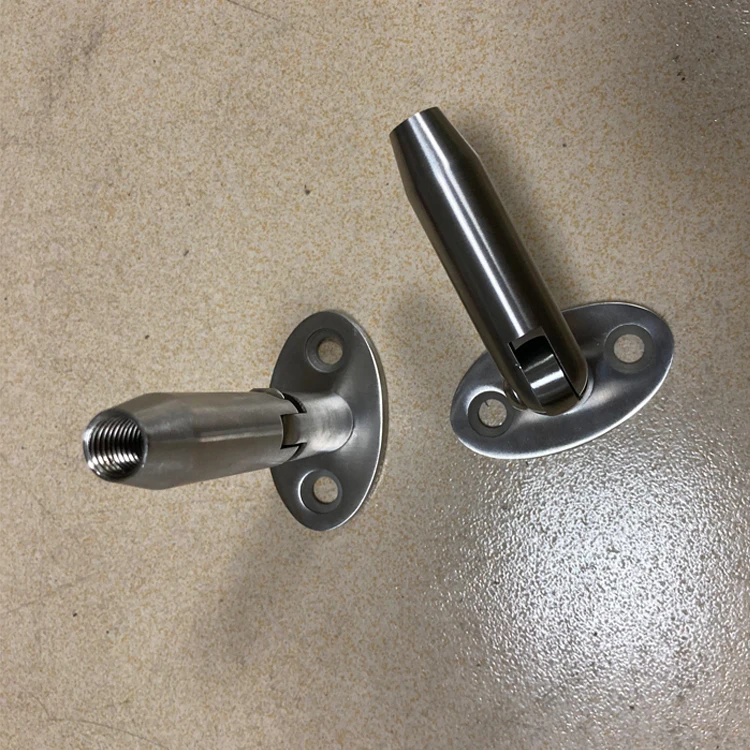  Glass Canopy Wall Accessories Clamp Awning Set Stainless Steel Tube Connector and Solid