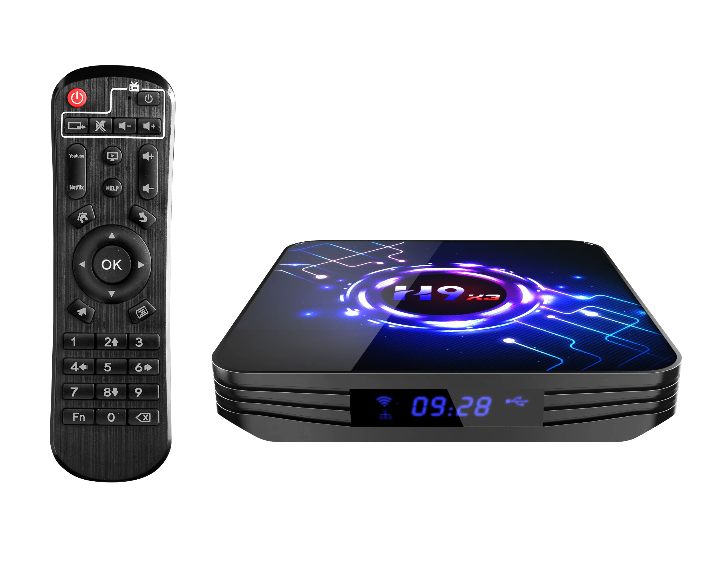 Transpeed H9 X3 Android 9.0 8K TV BOX UltraHD HDR 5G 1000M Wifi Amlogic S905X3 4GB 32G 64GB Internet Tv Set Top Box