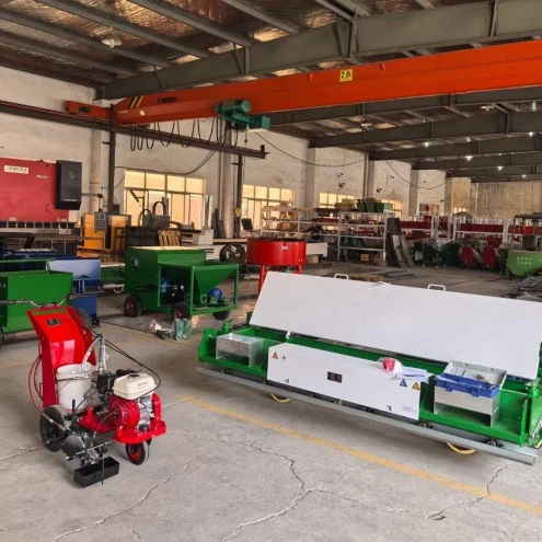 Wholesale wetpour rubber ground electrical rubber paver machines granules pave and mix machine 3 phase