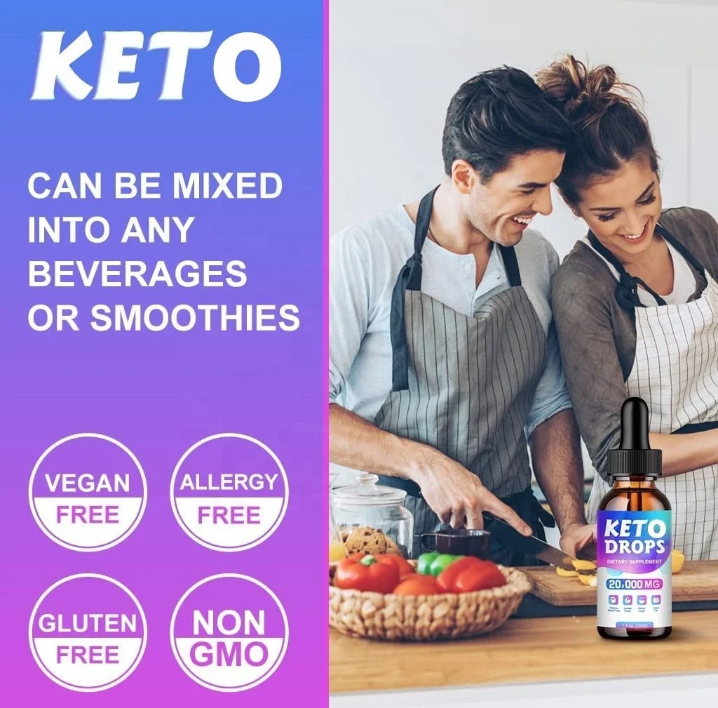 OEM Кето-капли быстрая горелка с L-карнитиновыми минеральными питательными веществами добавка быстрое подавление аппетита 60 мл жидкие капли Кето