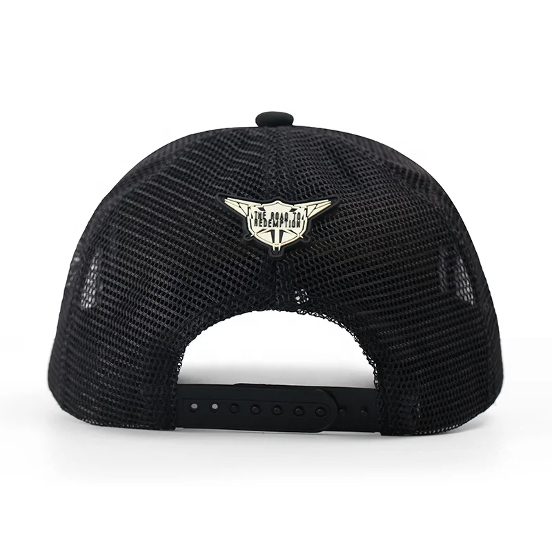 Oem Custom embroidery Logo a frame hat 5 Panel Mesh Sports Baseball Cap Wholesales Tennis Outdoor Sports Trucker hat Caps