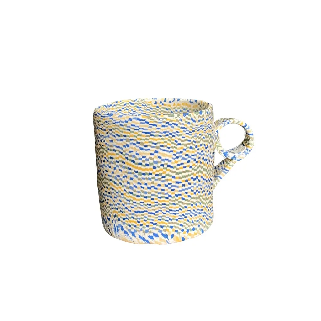 Beautiful Finishes Clay Kneading Pottery Wholesale Reusable Coffee Water Cup