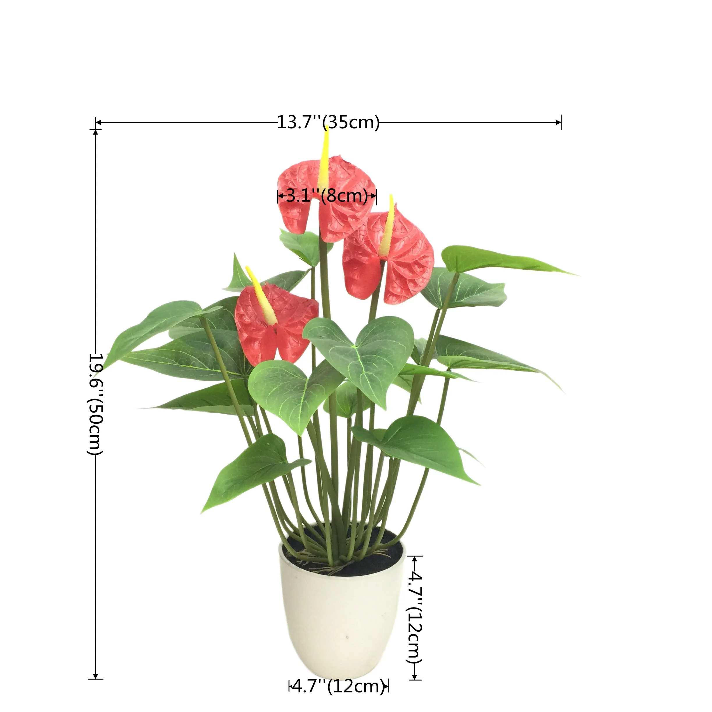Anthurium Artificial Flowers Wholesale China Outdoor, Buy Artificial Flower