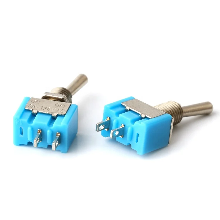 125V 6A 2 Положение 3 шпильки Spdt тумблер-ON Мини