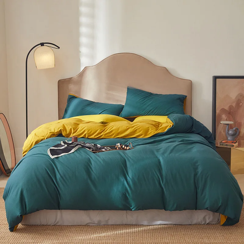 Wholesale Luxury 100% Polyester Fibre  Factory Price Of Duvet Home Bedding Set