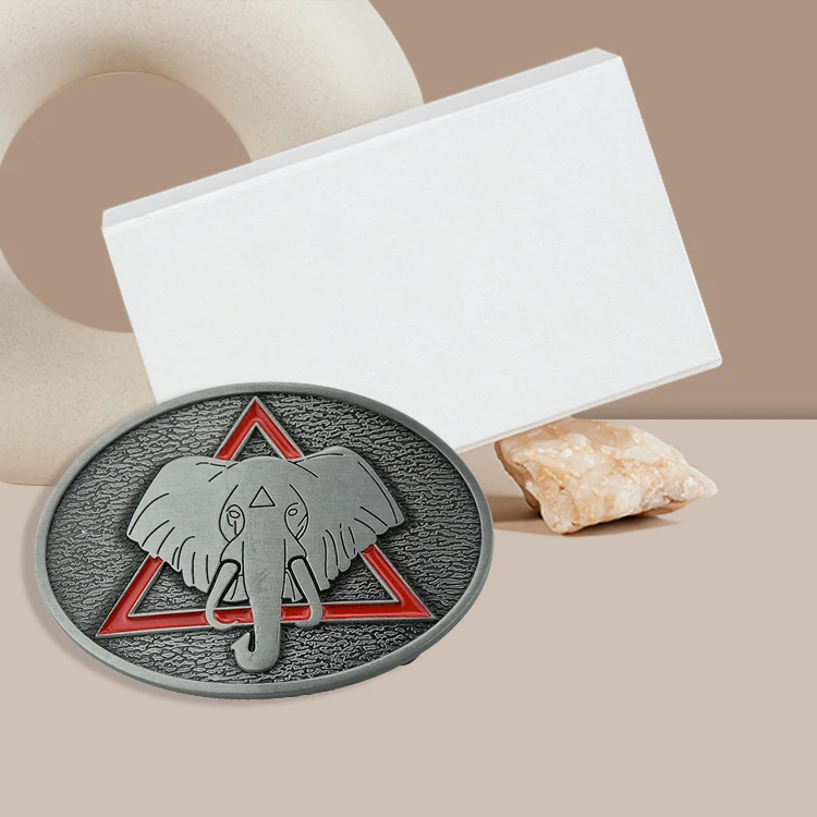 Manufacture Make Your Own Logo High Quality Gold Plated Metal Custom Engraved Belt Buckle For Men