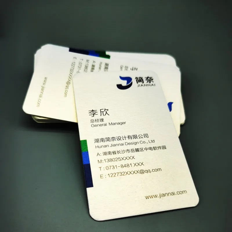 Custom With Logo Small Black Business Business Luxury Recycled Paper Visite Scratch Postcards Business Printing Thank You Cards