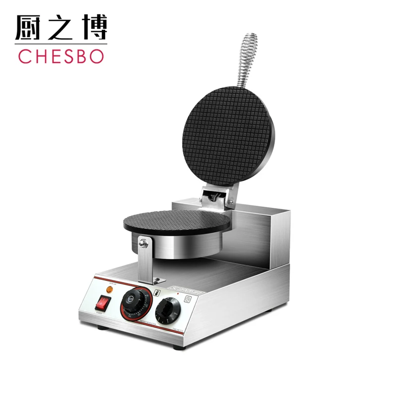 Chinese Factory Prices Commercial Home Use Nonstick Surface Electric Ice Cream Cone Maker Machine Waffle Maker