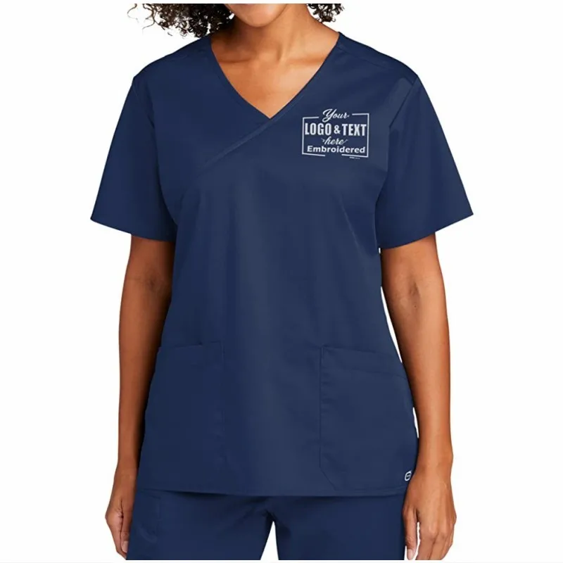 2022 Wholesale Custom Fashion Spandex srubs medical scrubs uniform nurse