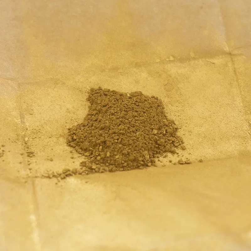 23.5K real gold dust gold content 98% gold powder for decorating Buddha statues