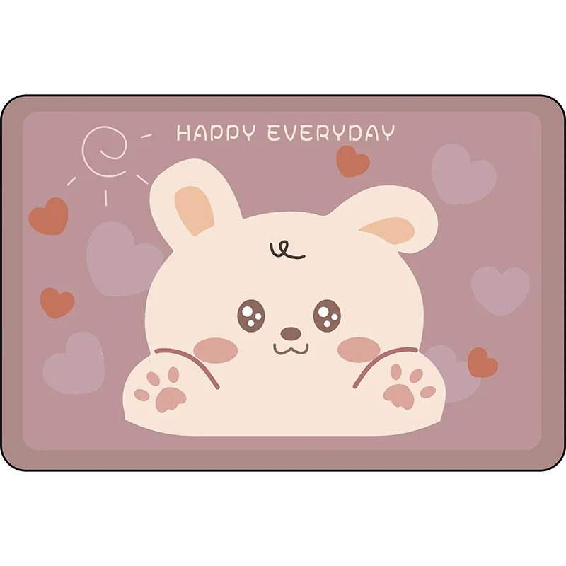 Wholesale Price Cheap Lovely Cartoon Floor Contemporary Rug Carpets Anti-Slip Kids Cartoon Rugs Mat Bathroom Rug