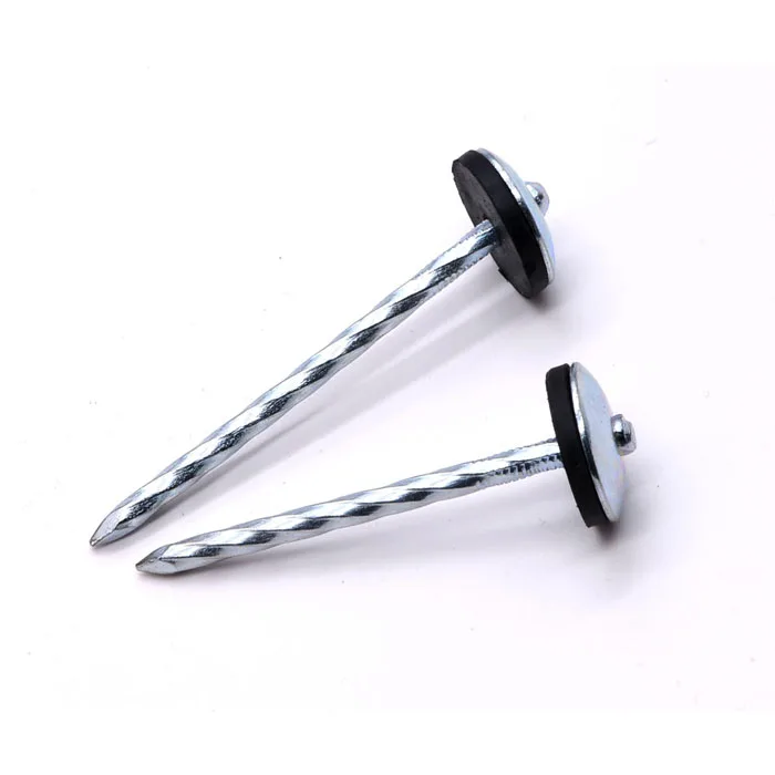 Manufacturers supply galvanized and polished corrugated nails  straight nail  umbrella head roofing nails