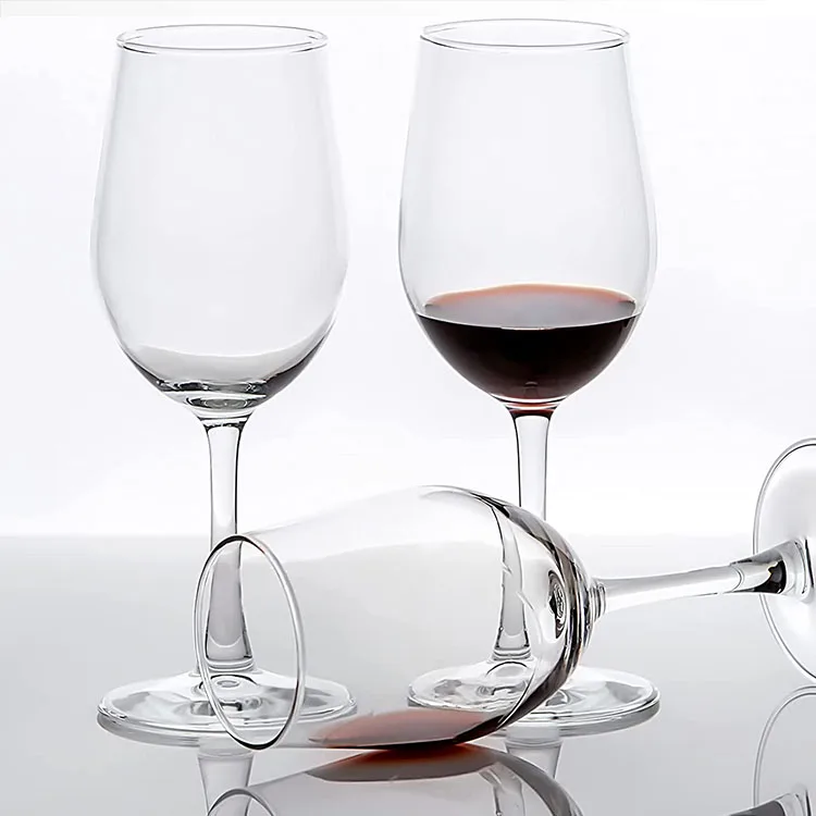 Custom European and American Market High-end Fashion Classic Style Goblet Wine Glass Bar Restaurant Accessories