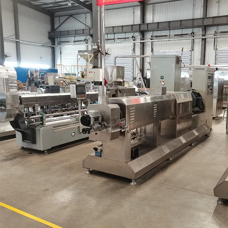 High capacity puffed snack food processing machinery 500kg/h corn puff snack extruder