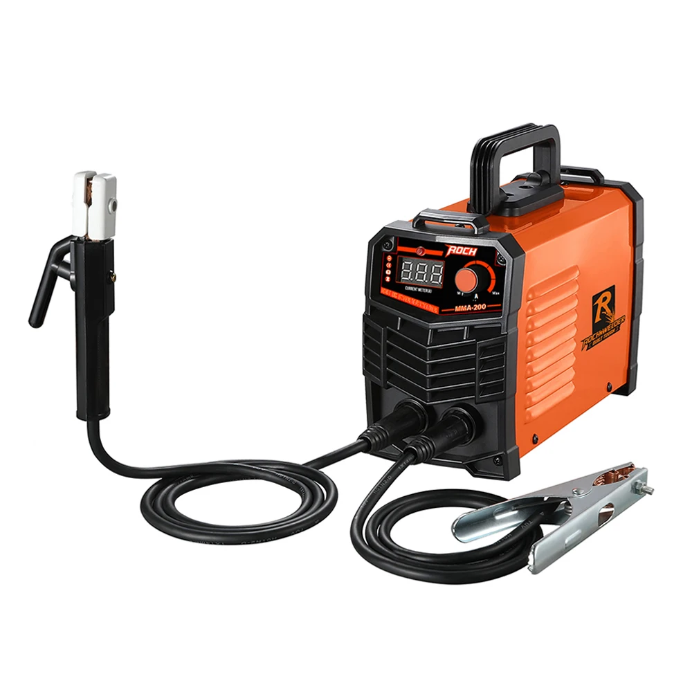 Портативный ручной Электрический электрод Maquinas De Soldar Portatil Mma-165 220 В Dc Цифровой Mma Igbt инвертор сварочный аппарат