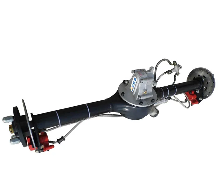 1.2kw disc brake electric axle and wheel