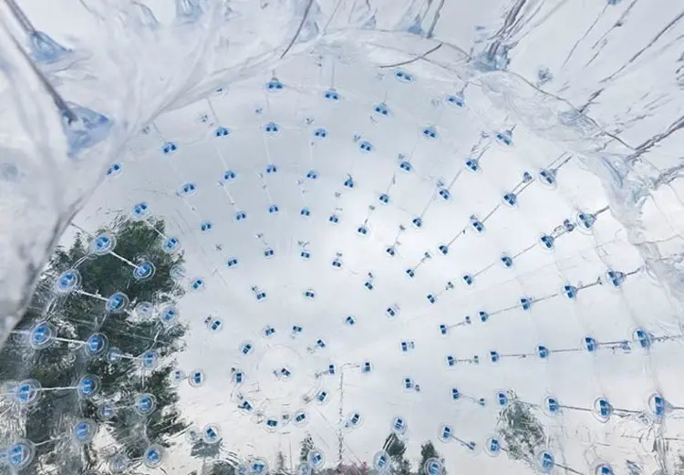 Alliance Giant outdoor inflatable TPU zorb ball track hamster ball race track for adult game