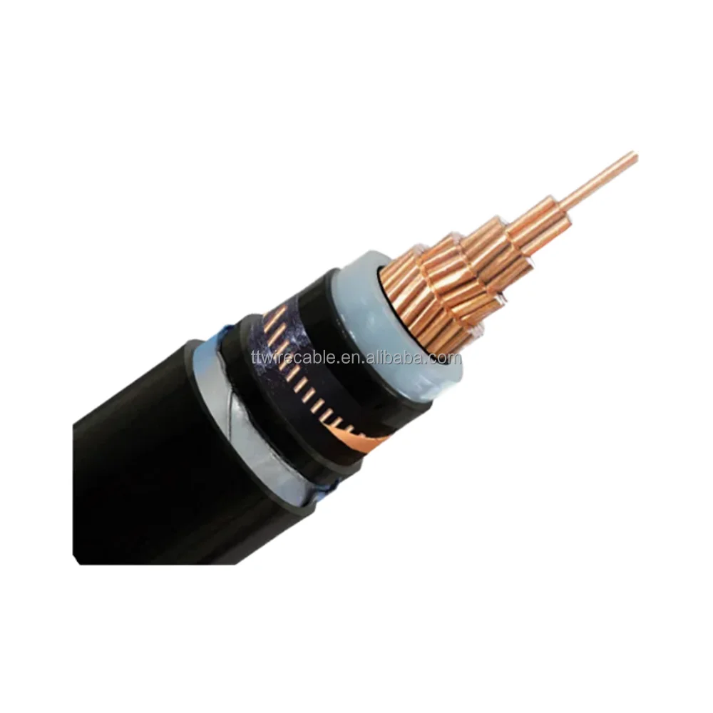 Medium Voltage 3 Core Copper/Aluminum Conductor XLPE Insulated Armoured Power Cable