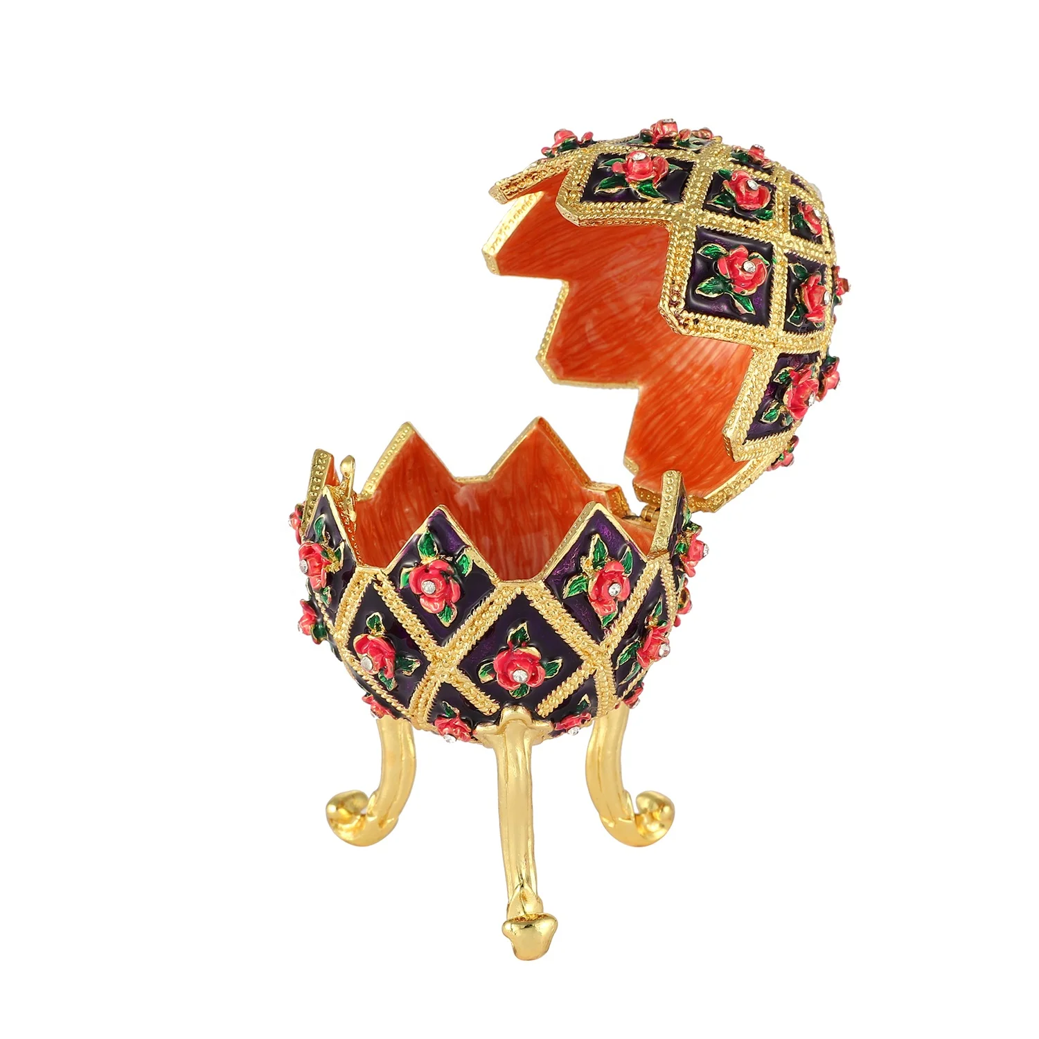 Qifu metal jewelry box for gifts