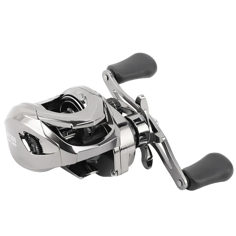 Wholesale long range magnetic fishing reel 7.2:1 nylon water droplet sea rod fishing reel