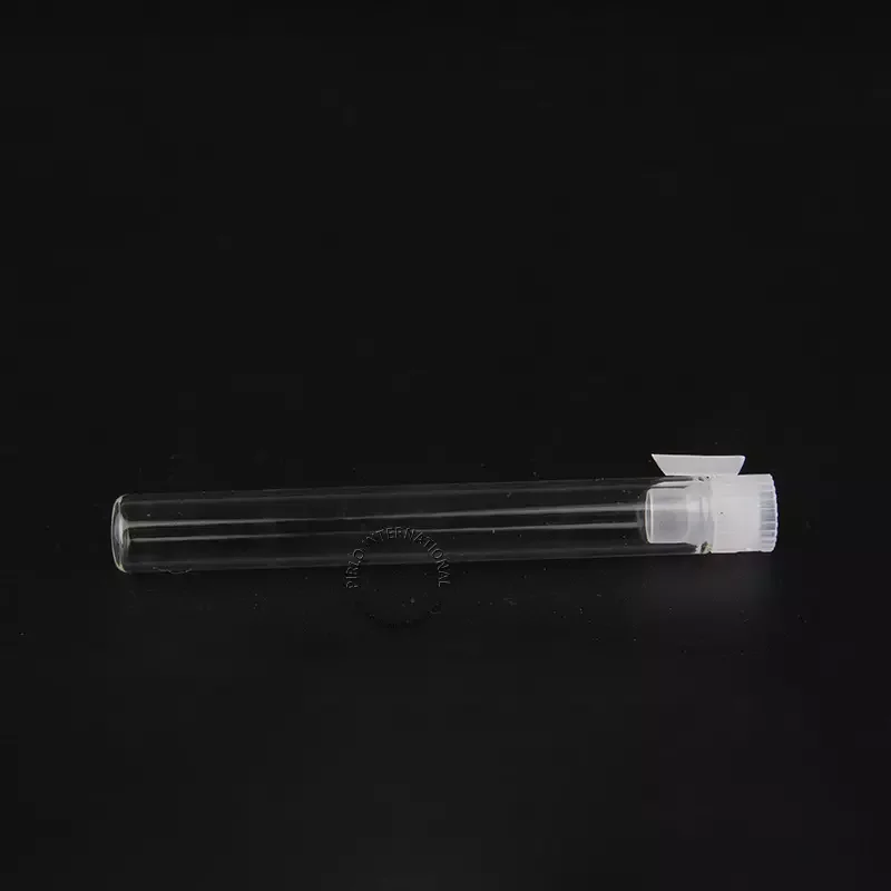 Wholesale Empty 3ml Small Glass Bottle Mini Sample Vial with Plastic cap 3cc essential oil bottles customized logo