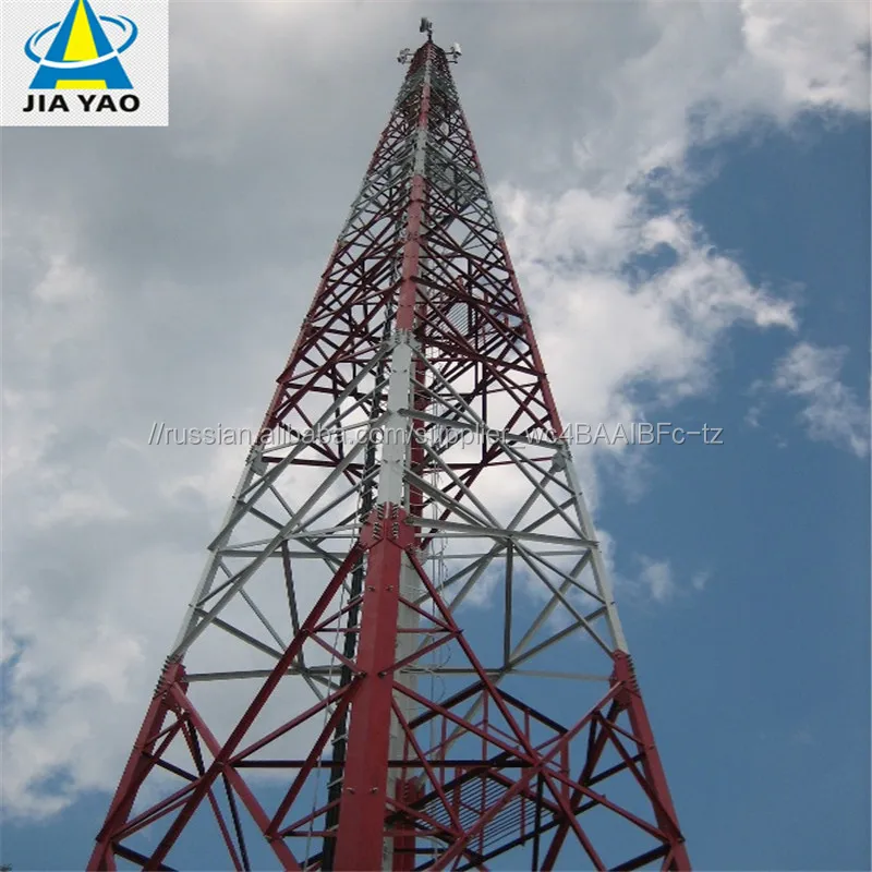 Мачта антенна Shelter 70 метров 4-ноги решетки самоподдерживающаяся пилон стальная структура 3G 4G 5G телекоммуникационная башня