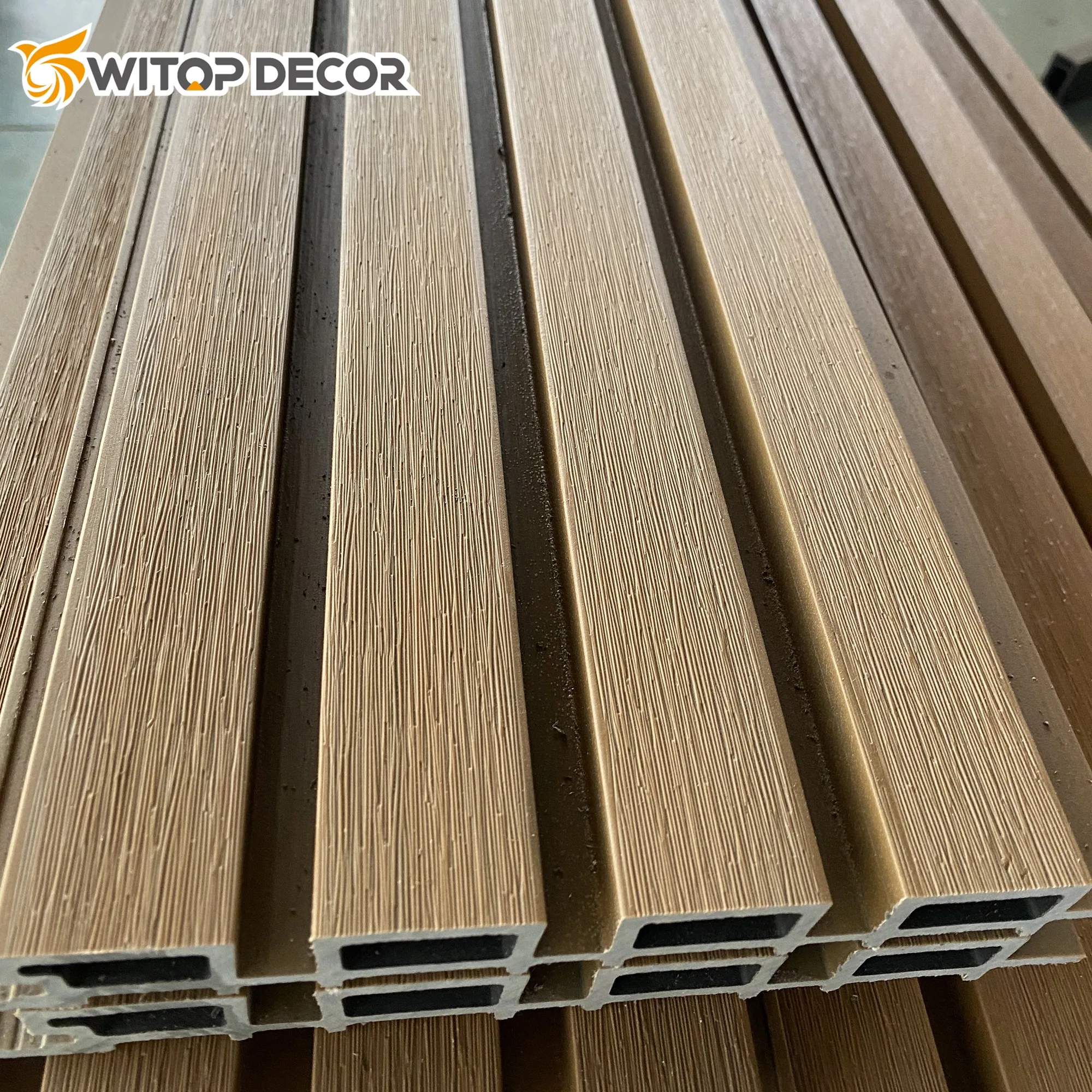 Wpc Exterior Wall Cladding Wall Partition Wood Facade
