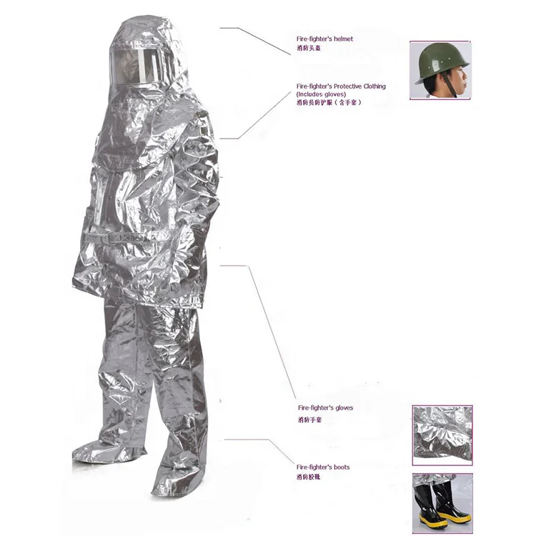 IMPA 330901 High Temperature Fire Protection  Aluminized fire proximity suit