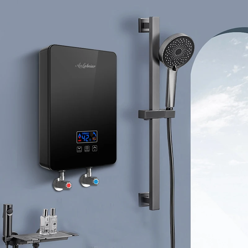 OEM Factory outlet pemanas air electric shower head warm heart instant electrical water heaters price