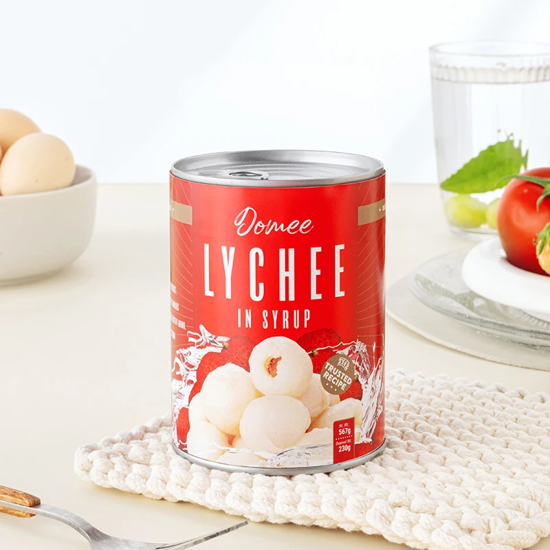 Factory Price Super Tasty And Fresh Vietnam OEM Canned Lychee In Syrup Canned Fruit Lychee