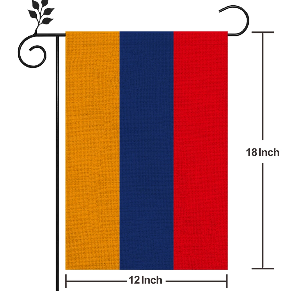 Armenia Flag Outdoor High-quality Linen Material 12*18In More Styles For You To Choose From