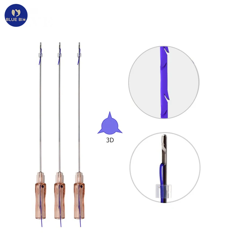 Hilos Tensores PCL PLLA Wires Remove Eye Bag Wrinkle Crows Face Lifting Fish Bone Molding Pdo Cog Threads Lifting