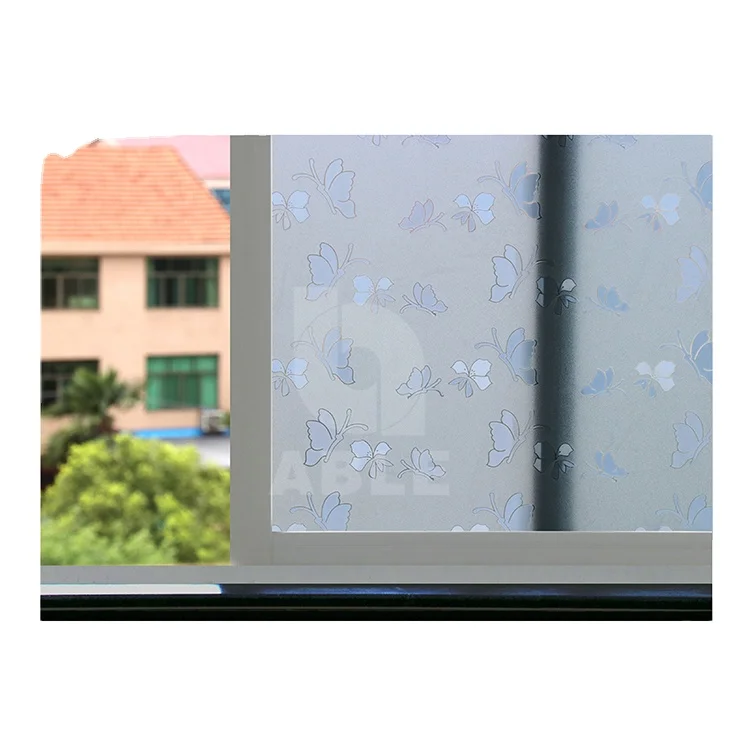 Self adhesive Printable Frosted decorative window glass film for privacy