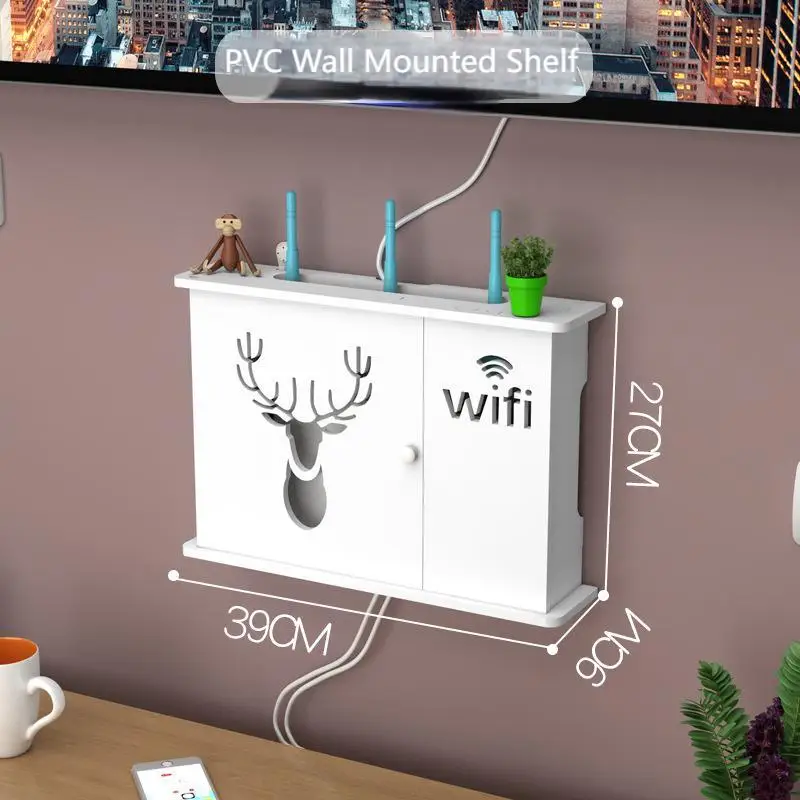 Настенные полки Wi-Fi посуда/ТВ пульт дистанционного управления/небольшие объекты для хранения плавающей стены