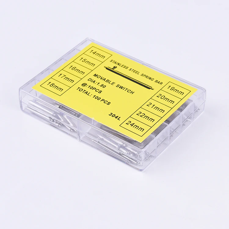 
Watch tool strap link rod stainless steel quick release spring bar 