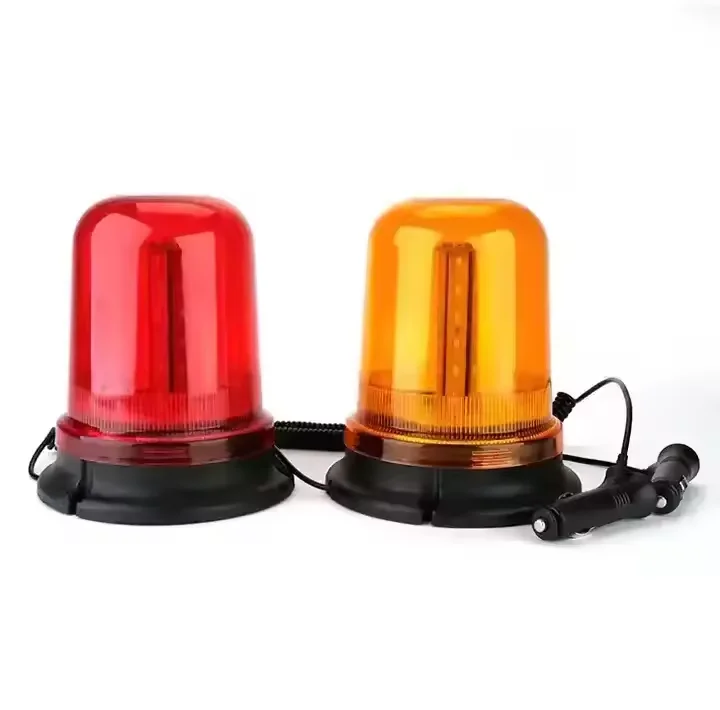 Magnetic Amber LED Rotating Strobe Beacons Warning light