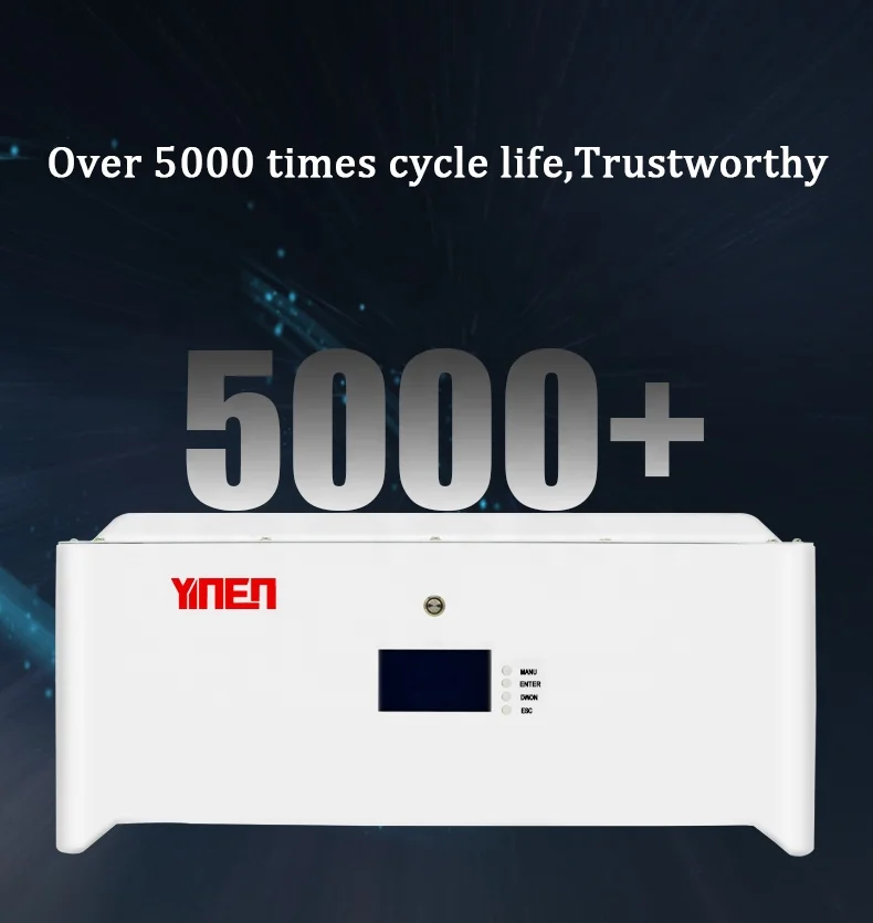 Stacked solar battery 5KWH 10KWH lithium ion cell lifepo4 48v 51.2v 100ah with bms