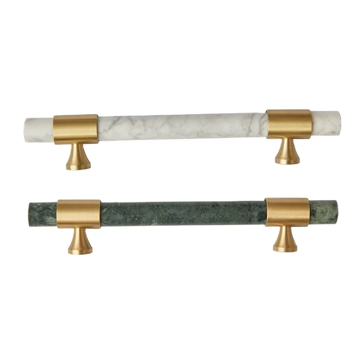 New fashion marble stone material pull handle
