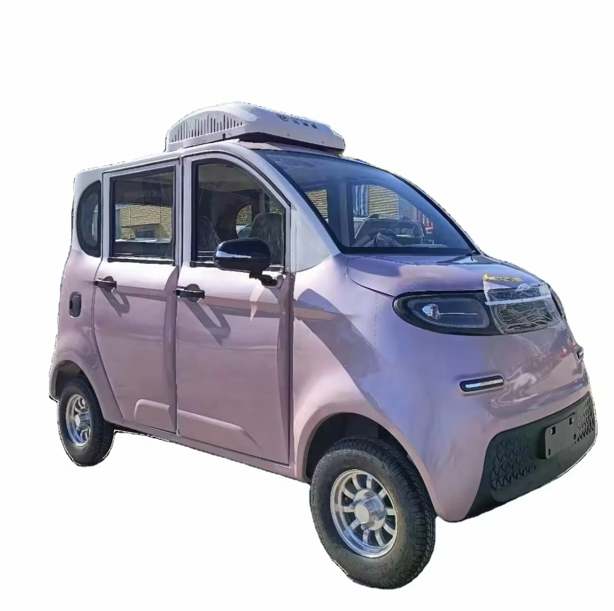 Factory Direct Sales four wheel electric mini car lead acid/ lithium battery cheap electric vehicle made in china