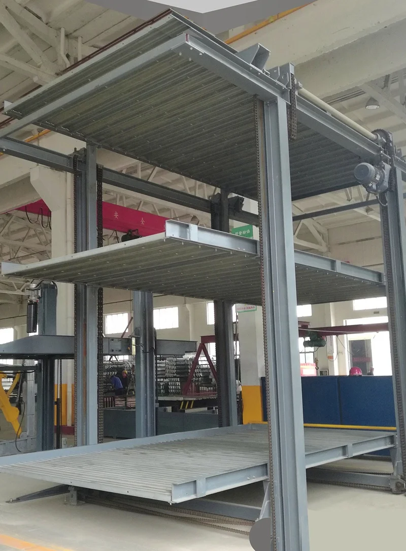 3 level pit car parking lift system for home underground car parking garage equipment made in China