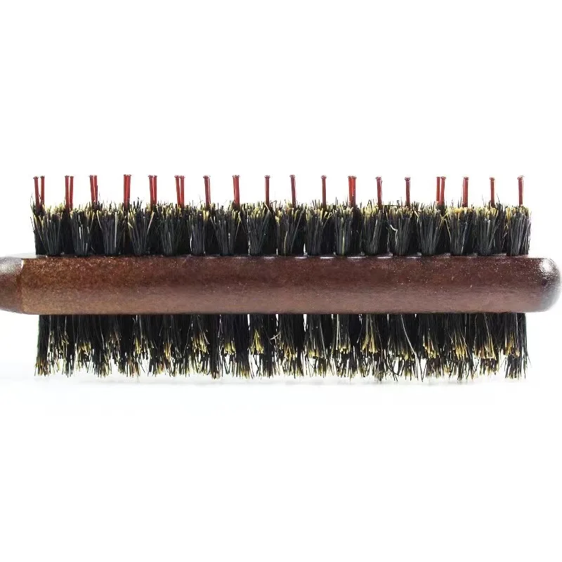 Wholesale Extra Long Comb Boar Bristle Hair Brush Round Hair Brushes Hair Texture Detangling Brush straightener