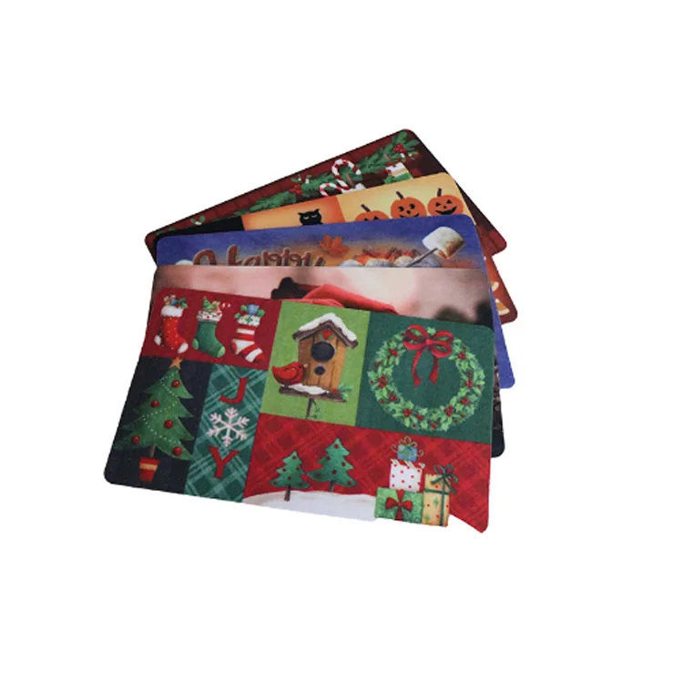 Sheepmats Oem Personalized Branded Indoor Home Non Slip Plain Carpet Christmas Door Mat