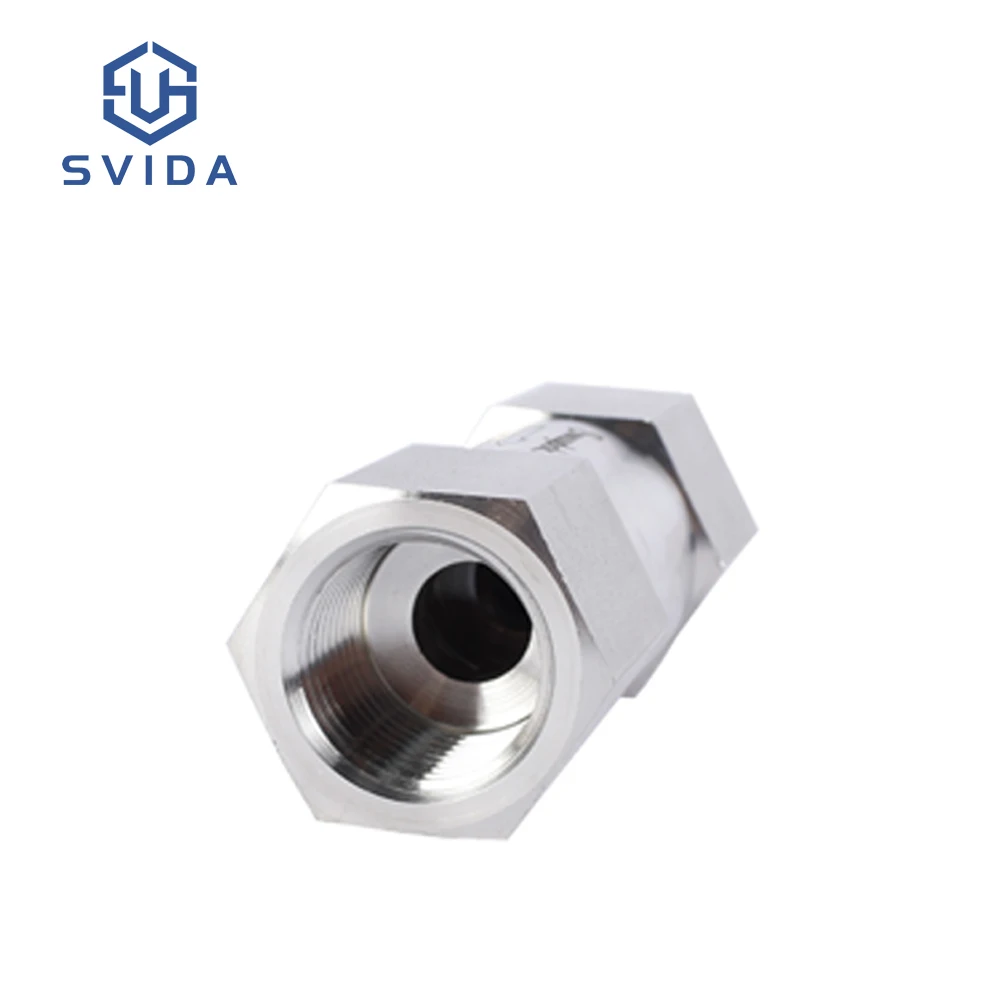 Factory Supply Stainless Steel 1/8 3/8 1/2 Female Thread Check Valve