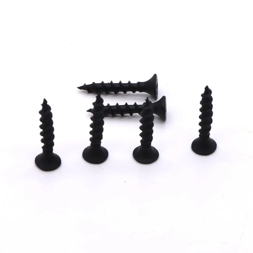 high strength gypsum drywall screw for Light steel keel self tapping screws cross slot black screw