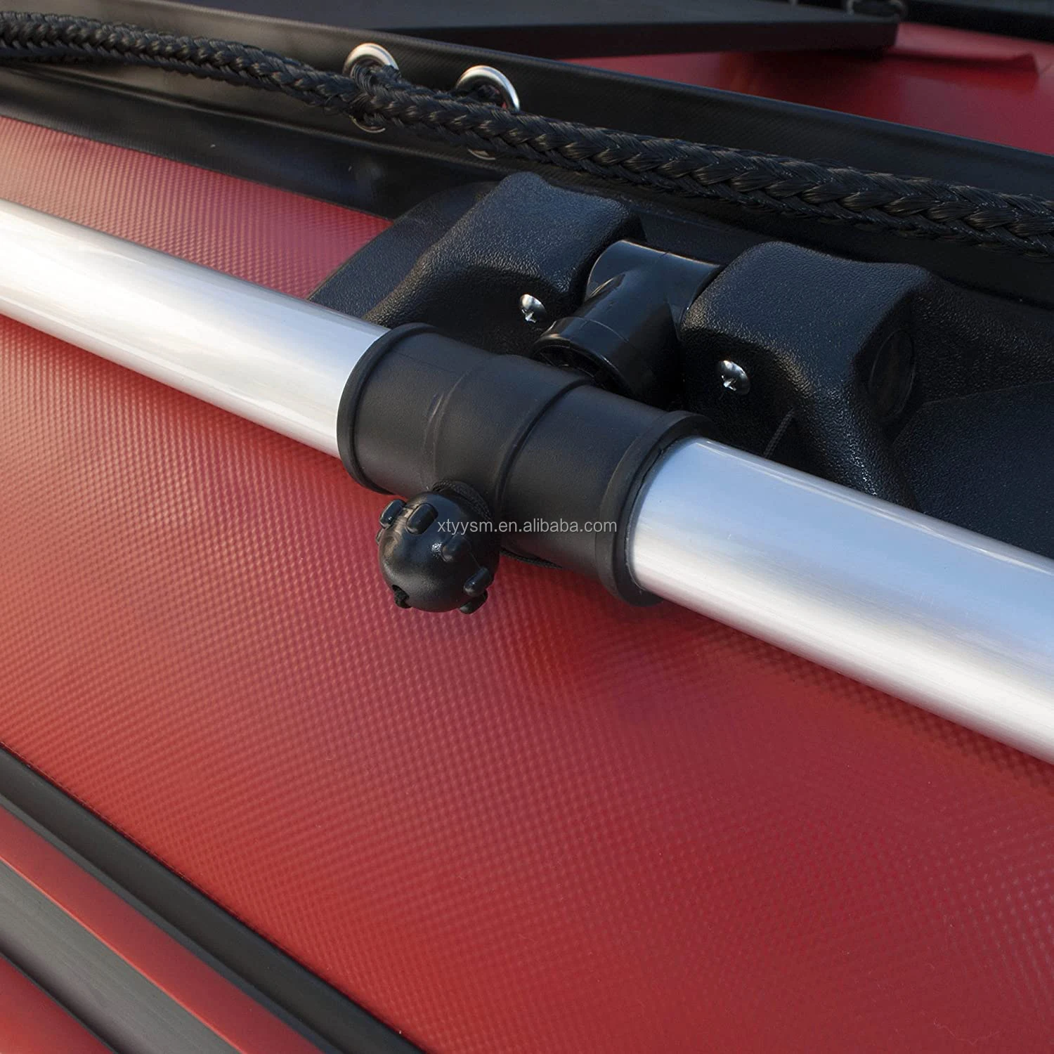 3.6M inflatable boat inflatable yacht kayak paddle boat with PVC high pressure air tube and aluminum floor