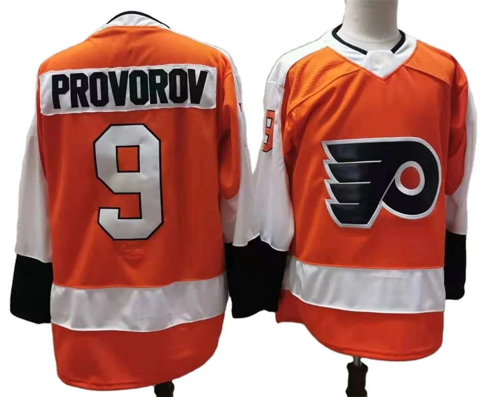 
N H L High quality hockey jersey Breathable quick drying jersey for menN H L 