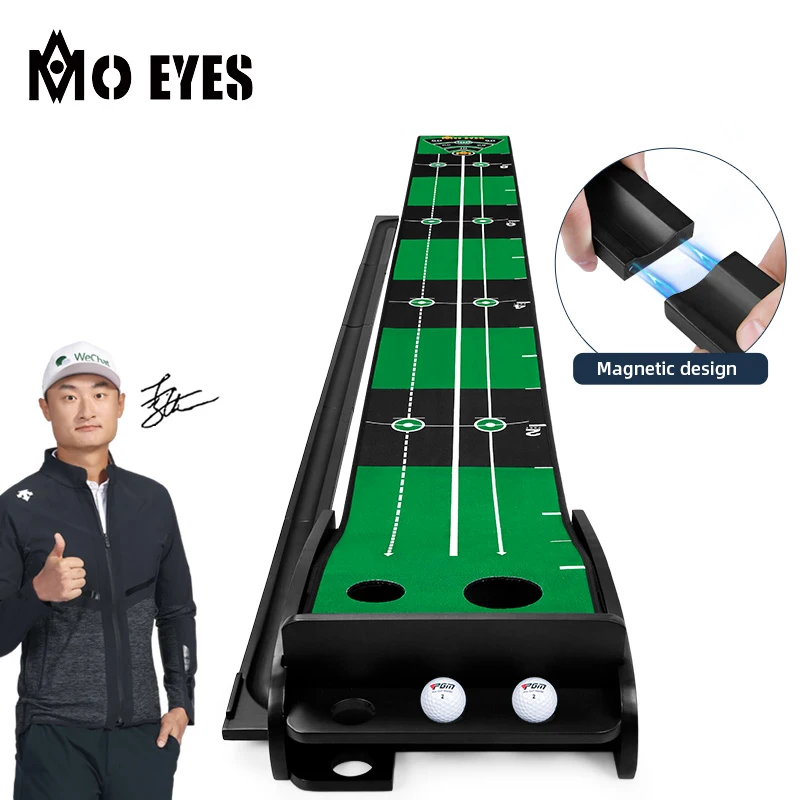 MOEYES M22TL01 home golf putting mat practice golf training aids golf putting mat