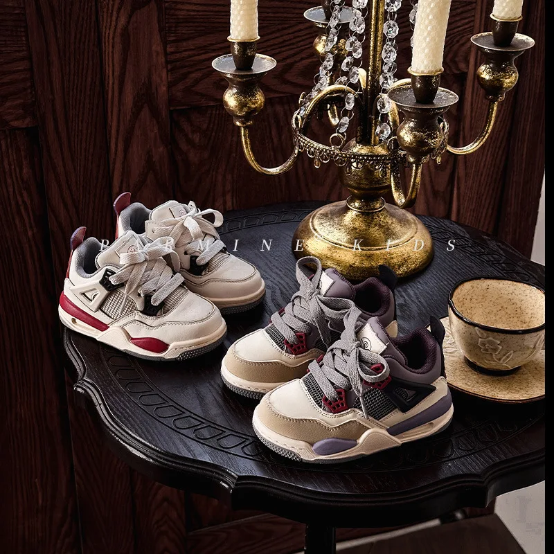 Wholesale Fashion Trend White Sports Shoes Casual Comfortable Board Shoes For Boys And Girls