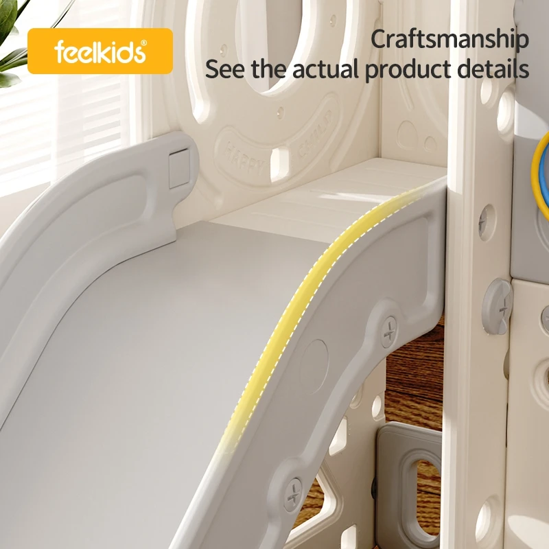 Hot Selling Kids Indoor Play House Baby Playroom Playground Equipment Plastic  Slides For Children Sliding Toys